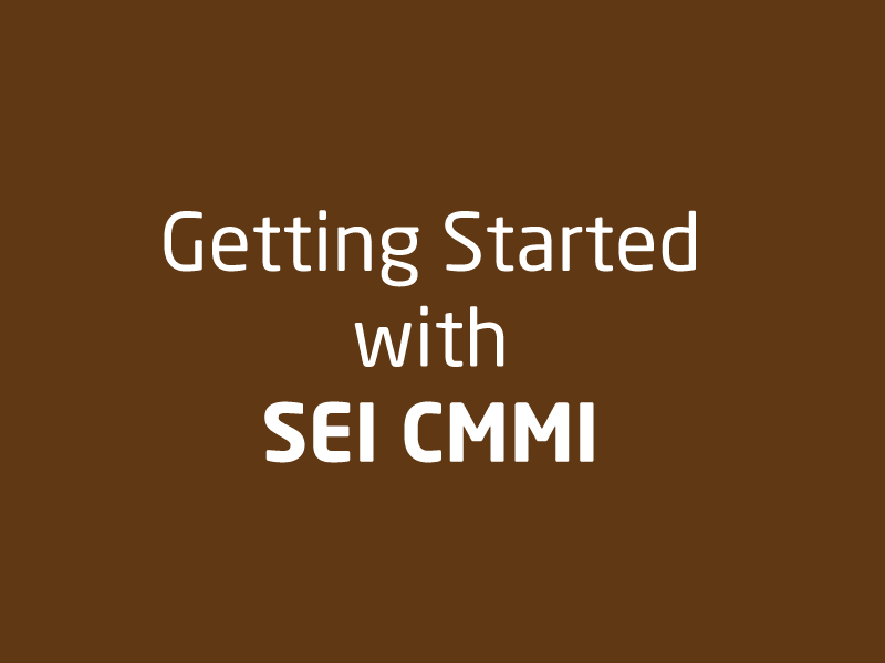 SubjectCoach | Getting Started with SEI CMMI