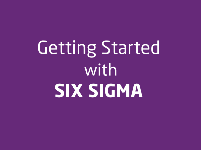 SubjectCoach | Getting started with Six Sigma