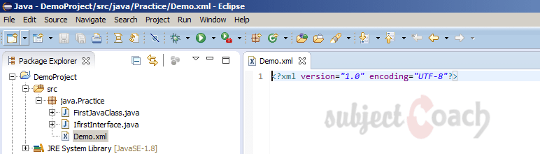 Eclipse: XML File