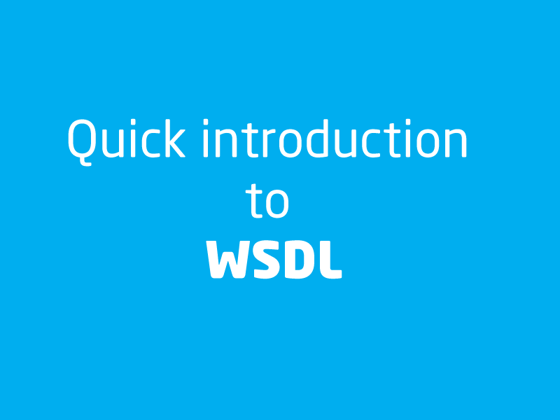 SubjectCoach | A quick overview of WSDL (Web Services Description Language)