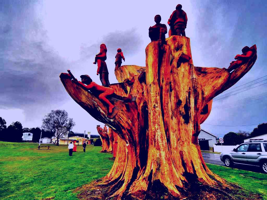 SubjectCoach | Legerwood Carved Memorial Trees