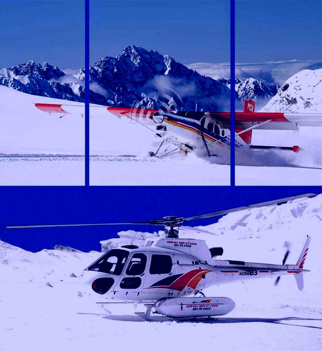 SubjectCoach | Aoraki Mt Cook Ski Planes and Helicopters (Glacier Landing Flights)