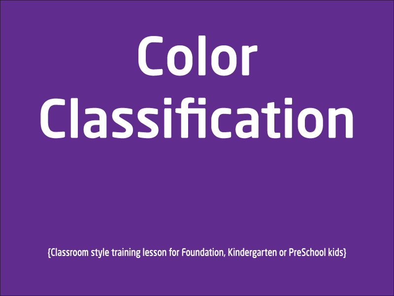 SubjectCoach | Learn Colours with examples for PreSchool, Kindergarten and Foundation kids