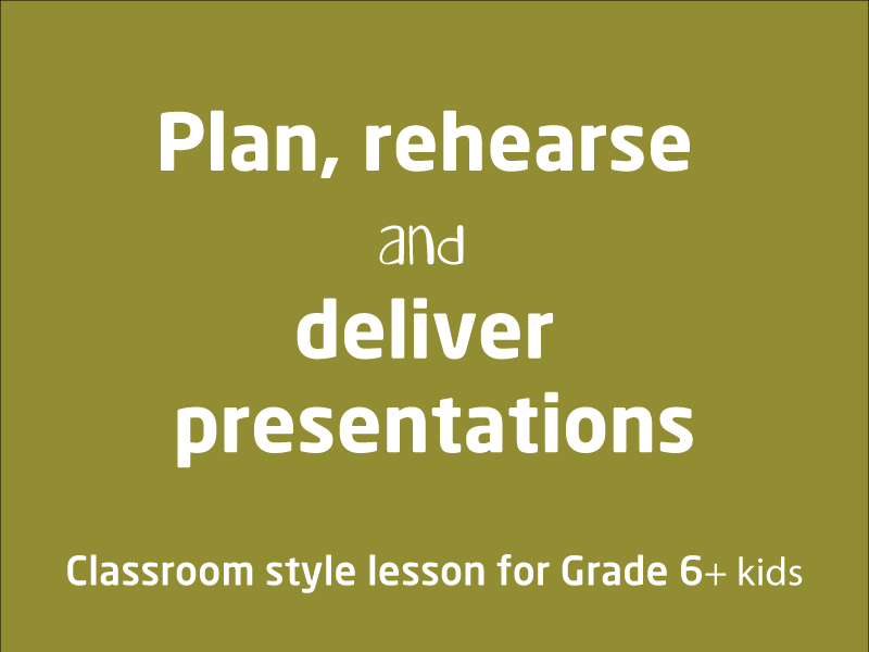 SubjectCoach | Plan, rehearse and deliver presentations