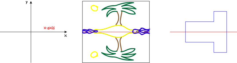 definition of reflection symmetry in math