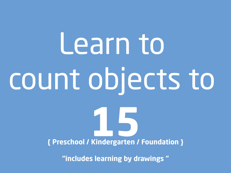 SubjectCoach | Learn to count objects from 1 to 15 PreSchool Kindergarten Foundation Kids