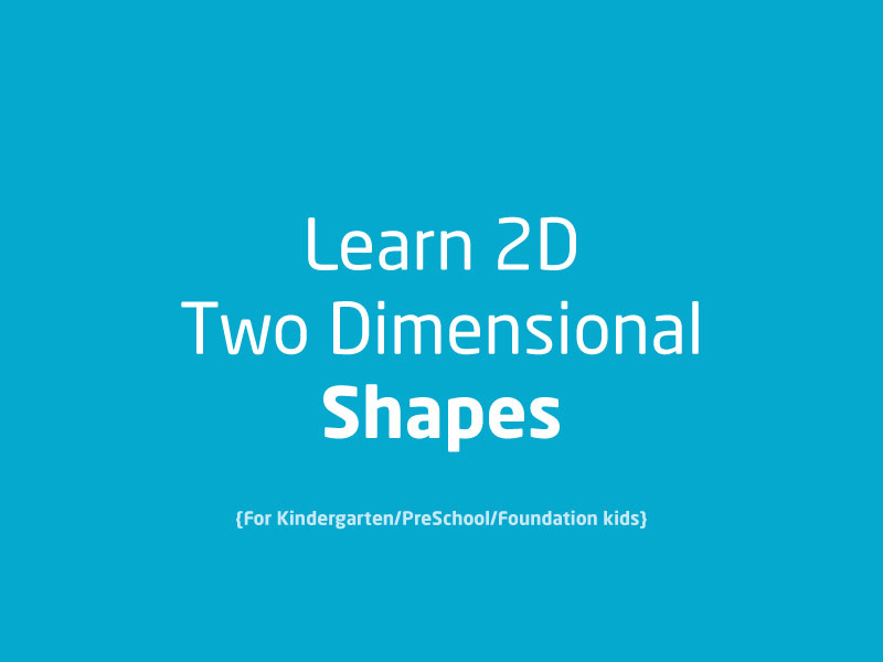 SubjectCoach | 2D shapes training for Kindergarten, PreSchool & Foundation kids