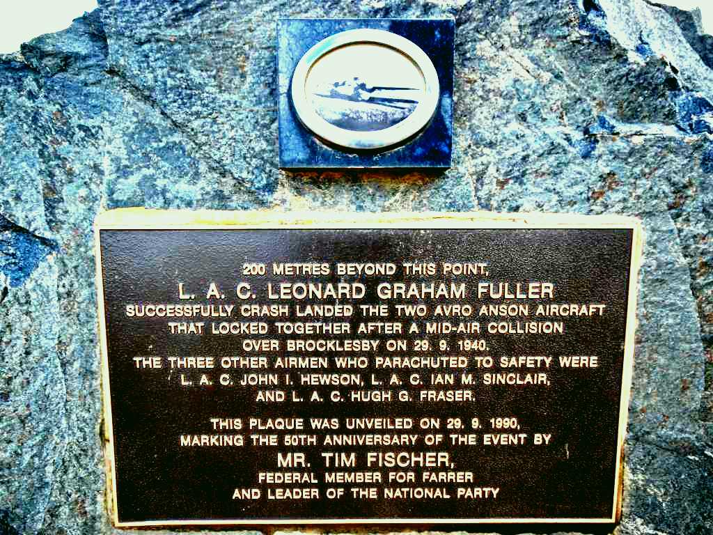 SubjectCoach | Avro Anson Landing Site