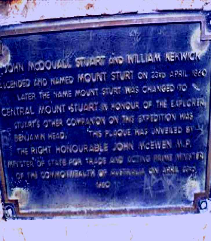 SubjectCoach | Central Mount Stuart Historical Reserve