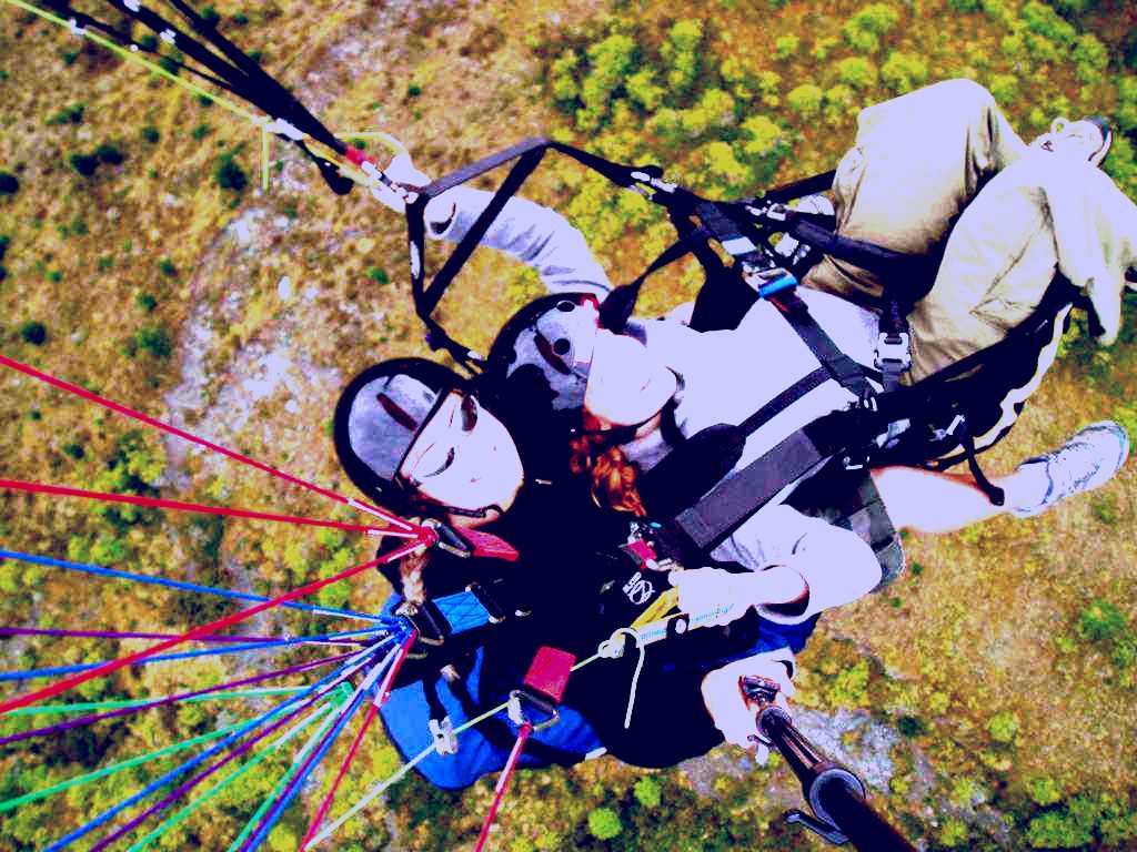 SubjectCoach | Delux Paragliding Day Course + Instructional Paragliding Tandem Flight