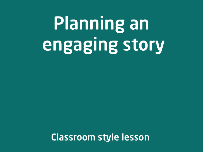 SubjectCoach | Planning an engaging story
